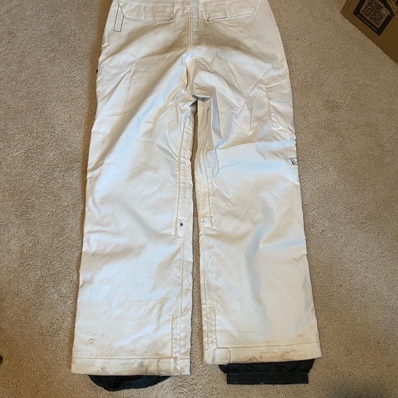 Burton white ski snowboard pants - Picture 7 of 9